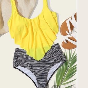 High Waisted Bikini Swimsuit